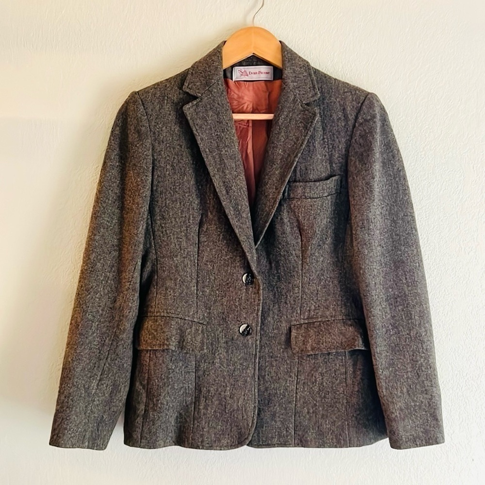 Vintage Evan Picone Wool Blazer
